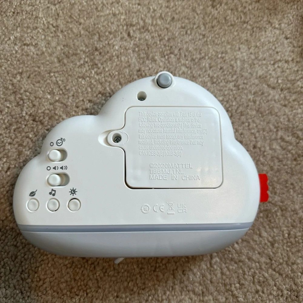Fisher-Price Sound Machine Bedside & Tabletop Soother with Music & Nightlight - Picture 10 of 12